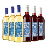 5 + 1 Set Winzer-Glühwein (3 weiß, 3 rot)