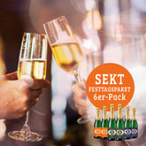 6er Festtagspaket Sekt