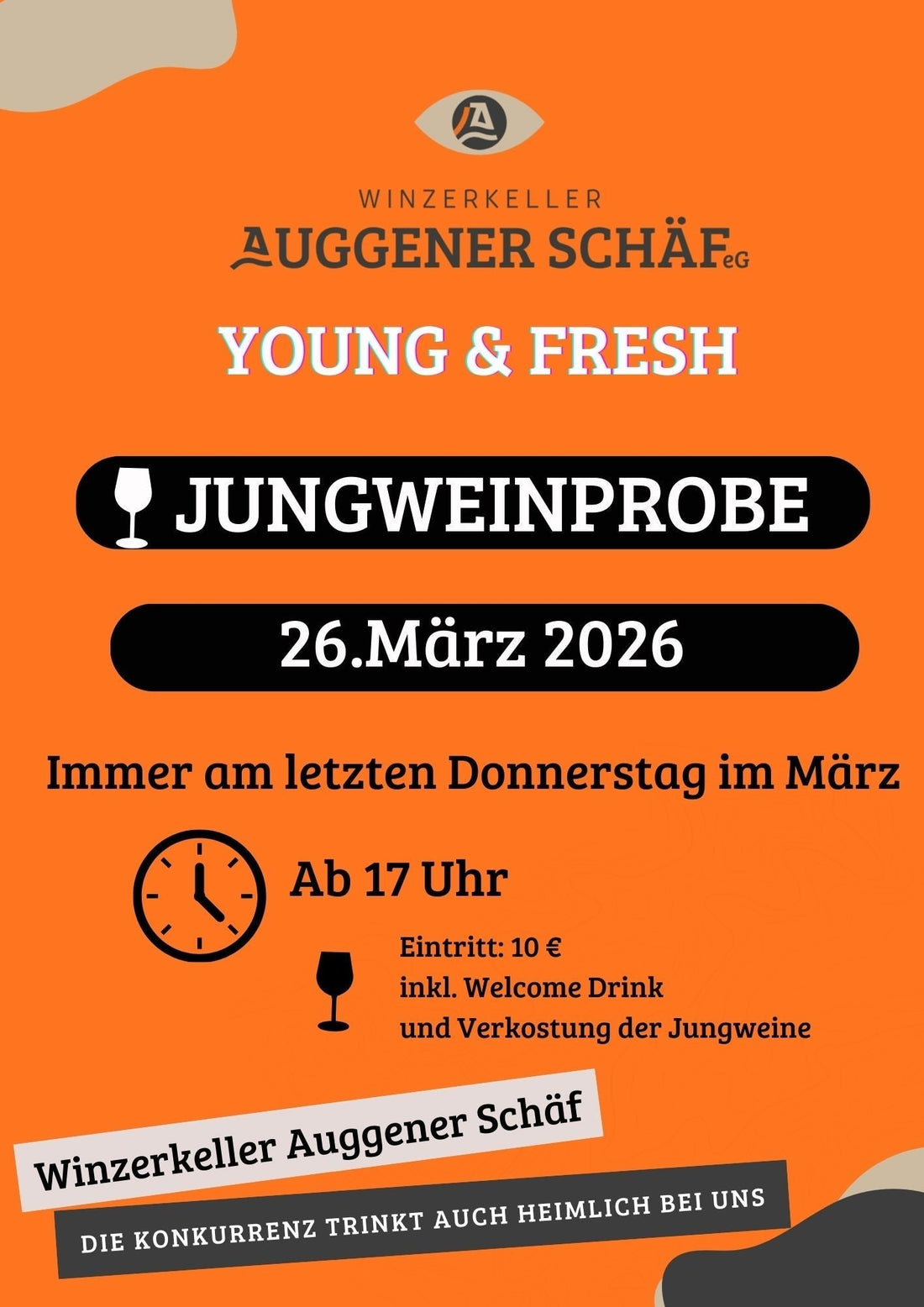 26. März: Young and Fresh – Jungweinprobe 2026