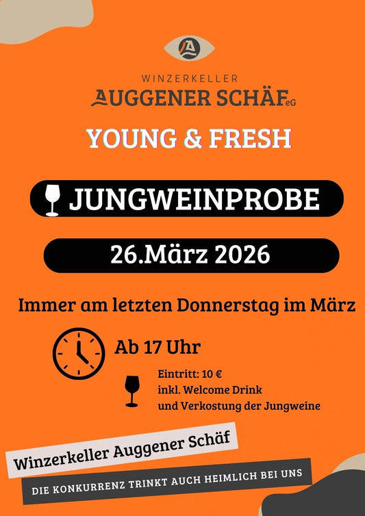 26. März: Young and Fresh – Jungweinprobe 2026