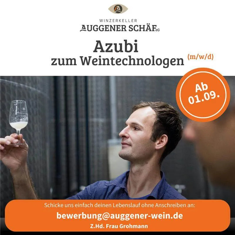 Offene Stelle: Ausbildung zum Weintechnologen (m/w/d)