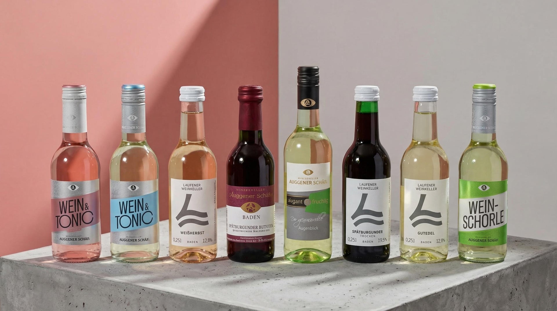 Unser Wein in kleinen Flaschen (0,25l)