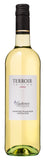 Eine elegant präsentierte Flasche der Terroir Edition Laufener Altenberg, gefüllt mit einem hellgelben Gewürztraminer + Riesling Cuvée, komplett mit schwarzem Schraubverschluss und goldener Banderole.