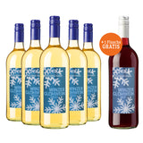 5 + 1 Set Winzer-Glühwein (5 weiß, 1 rot gratis)